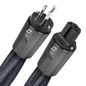 AudioQuest 2 meter NRG Tornado source cable IEC13 USA Braided. - Sunny Components Inc.