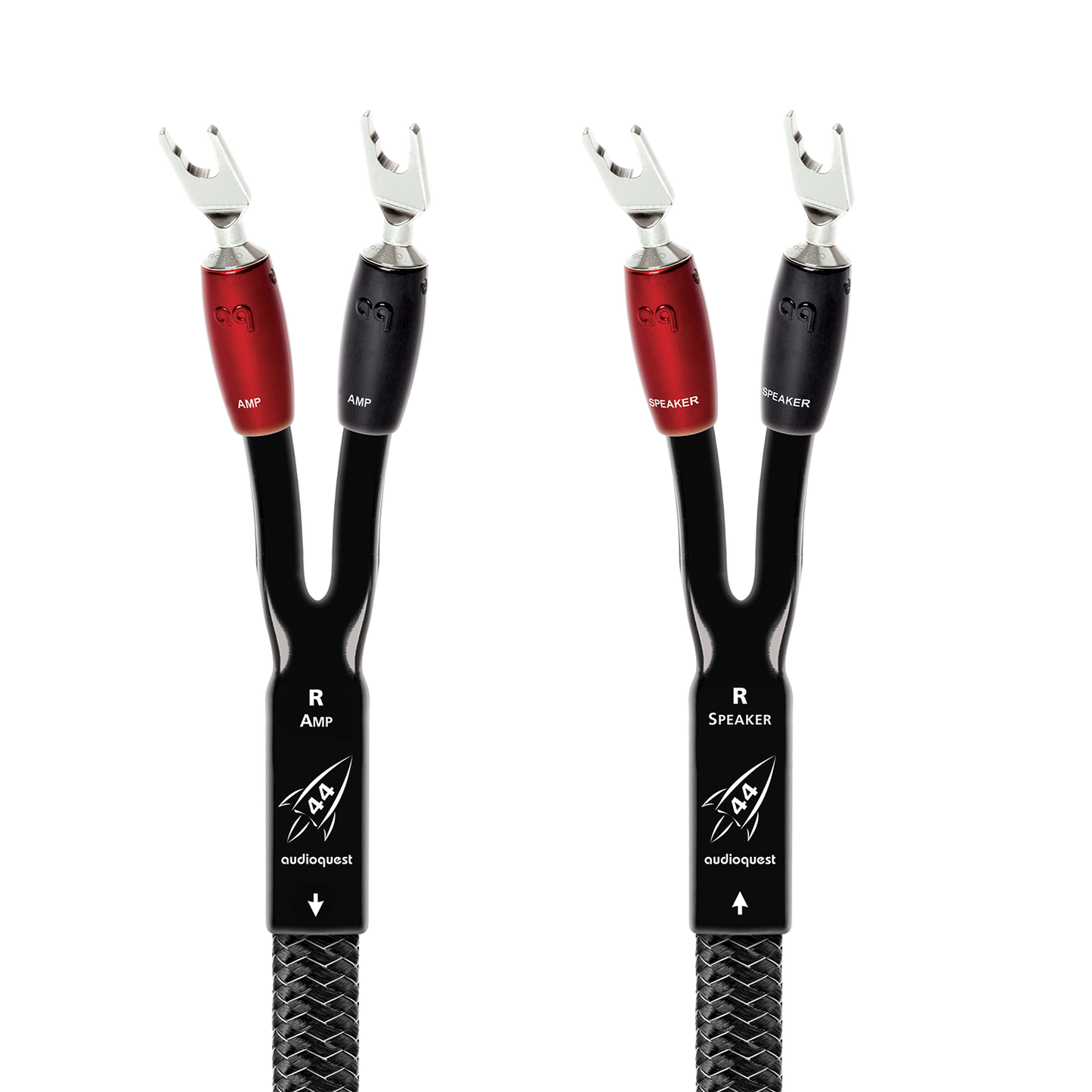 AudioQuest Rocket 44 Full-Range Speaker Cable w/ SureGrip 500 Connectors