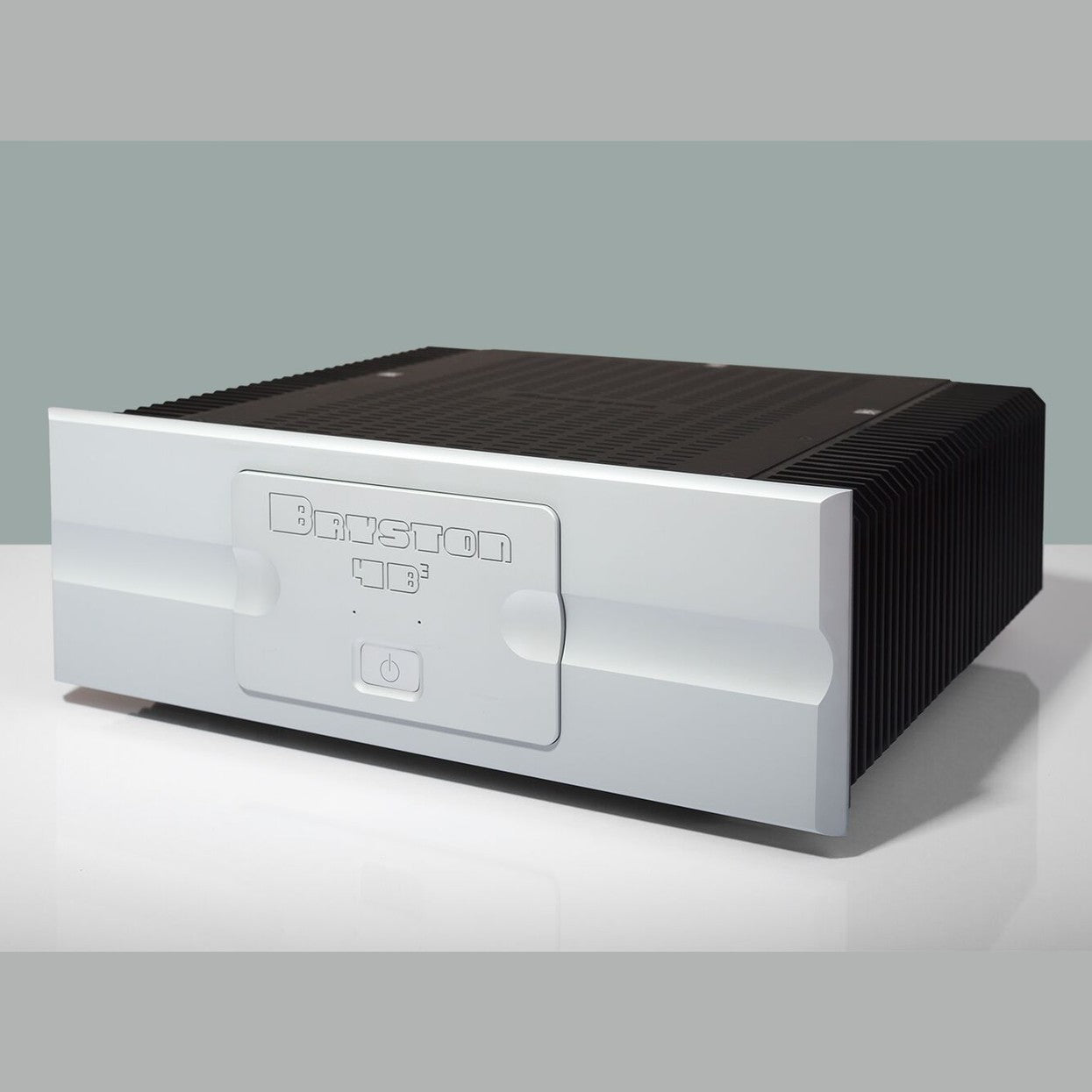 Bryston 4B Cubed Dual-Mono Amplifier Silver (17") 120V