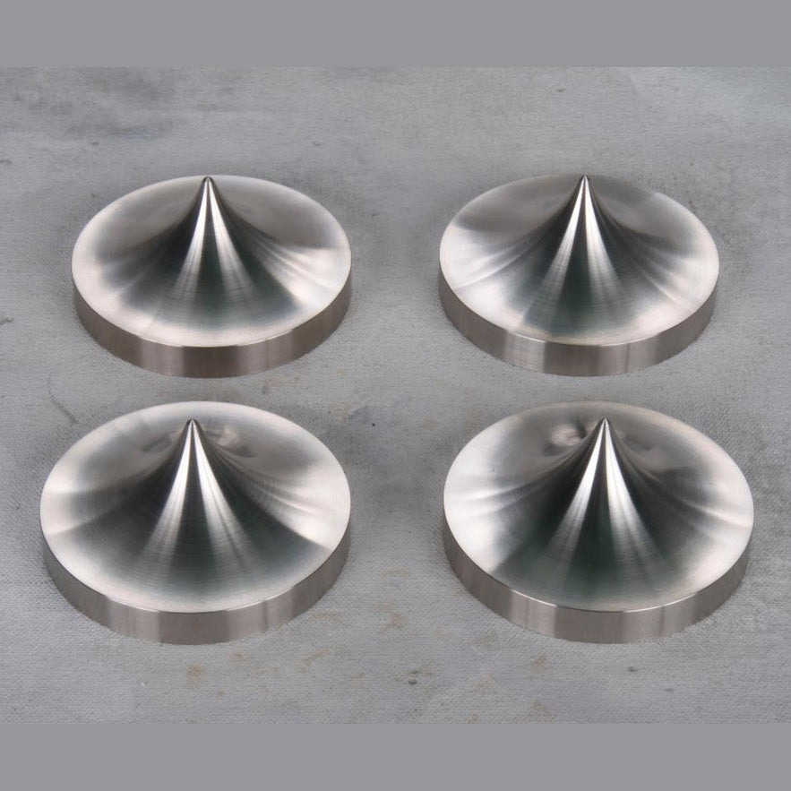 HRS G-Link Isolation Feet - Stainless Steel Audio Component Isolators