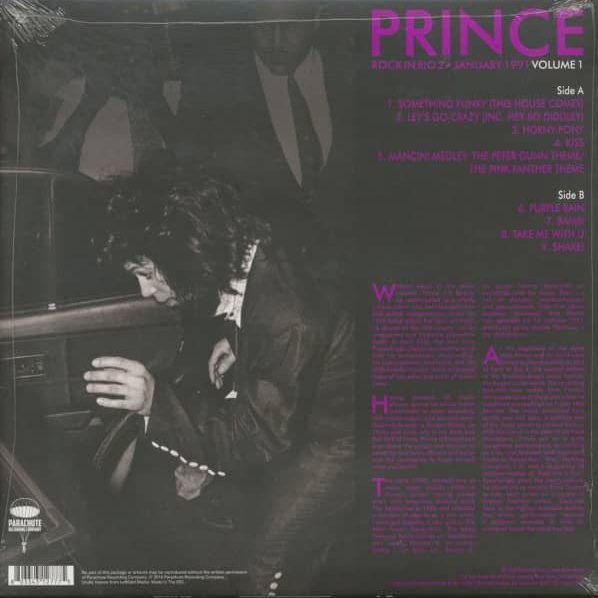 Prince — Rock in Rio 2 (Live Audiophile Vinyl LP)