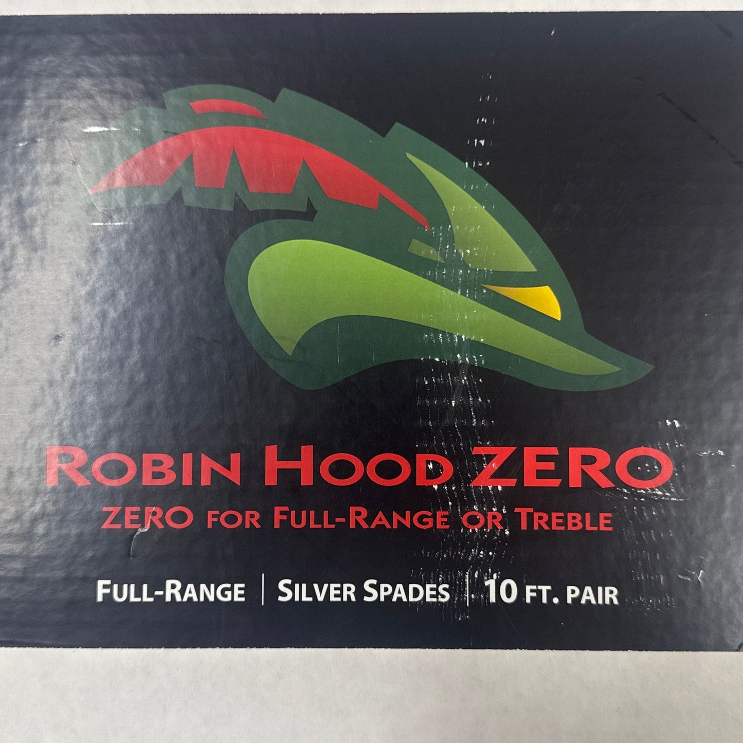 AudioQuest Robin Hood 10ft Speaker cable Zero Silver Spades 1 pair
