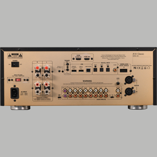 Advance Paris A10 Integrated Amplifier - Premium Hi-Fi Audio