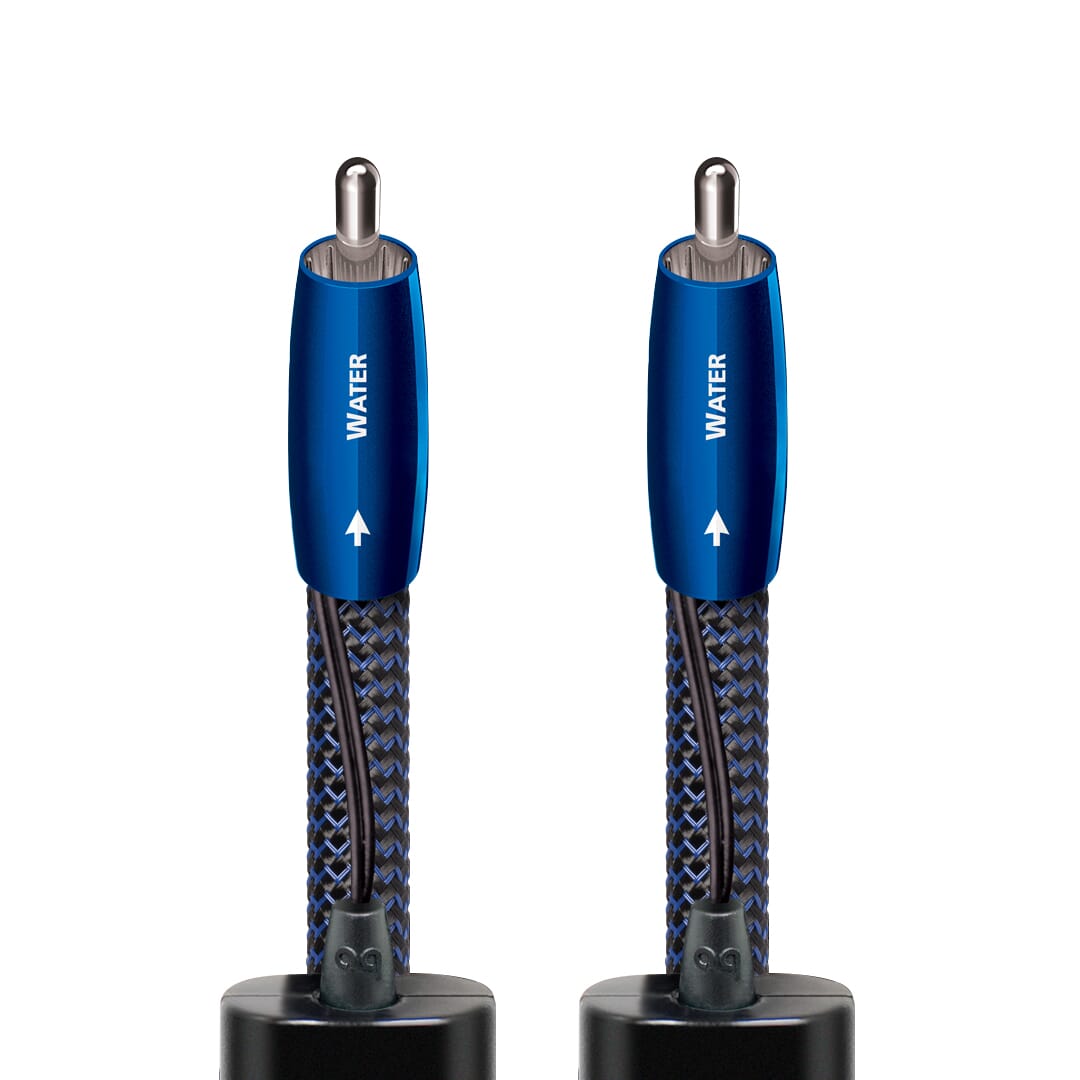 AudioQuest Water RCA Interconnects 1m | Solid PSC+ Copper Cable
