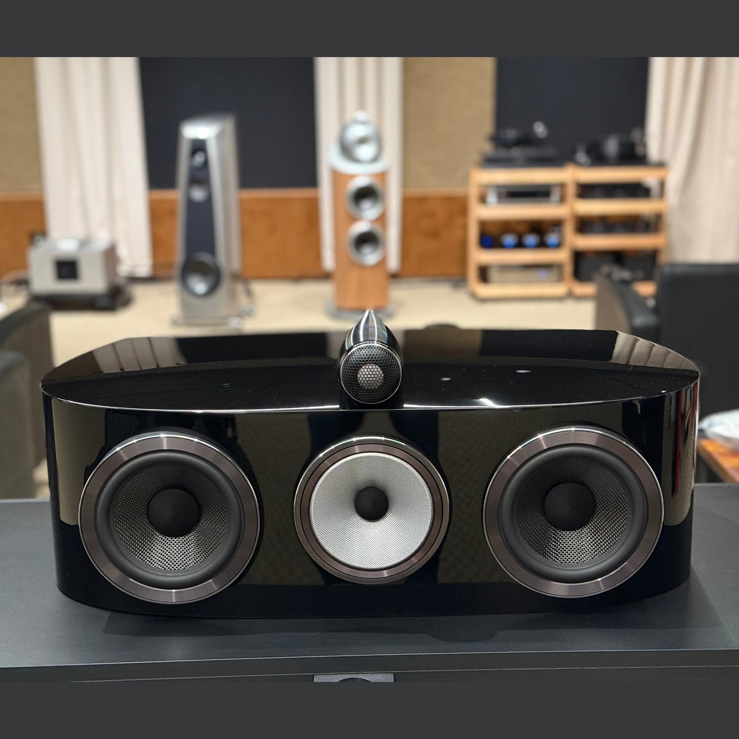 Bowers and Wilkins HTM82D4 Pre-owned 9/10 condition with upgraded AudioQuest jumpers.