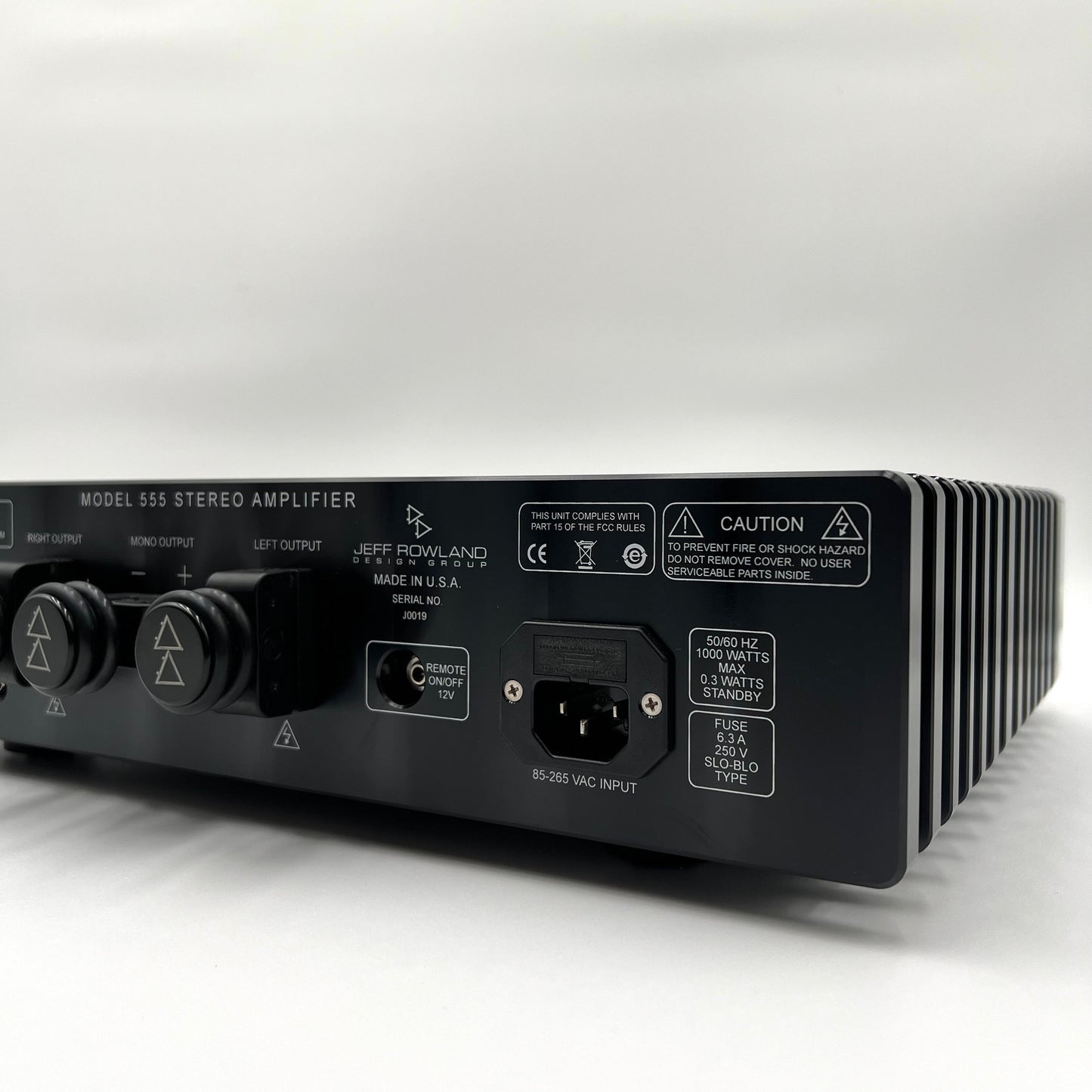 Jeff Rowland 555 Amplifier