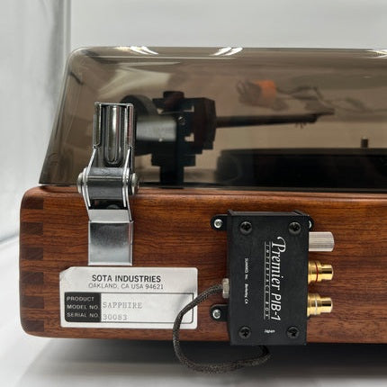 SOTA Sapphire Turntable w/Sumiko Premier ft-3 tonearm (USED TRADE IN)