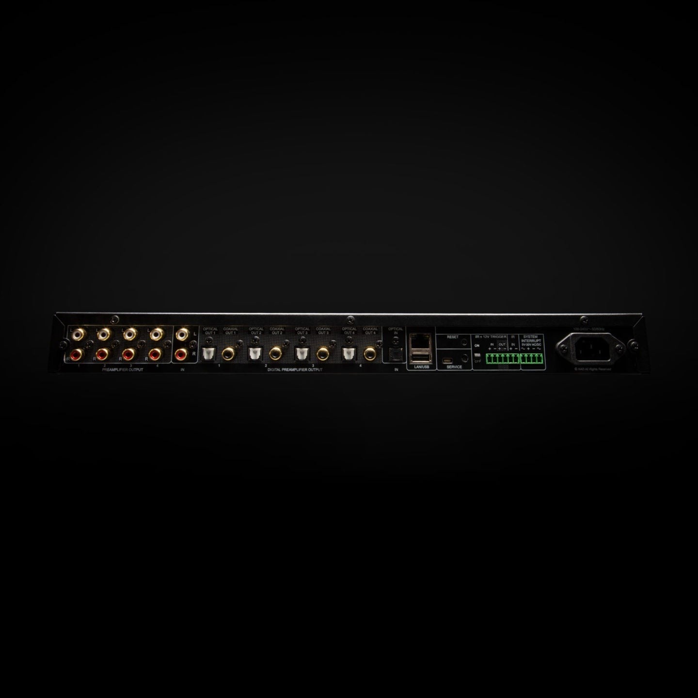 NAD CI580V2 BLUOS Network Music player 8 zone. - Sunny Components Inc.