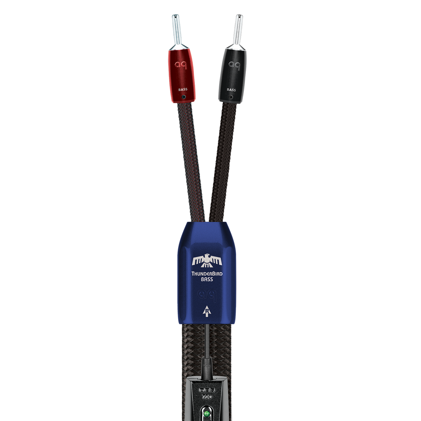 AudioQuest ThunderBird BASS Speaker Cable w/ ZERO-Tech and RF/ND-Tech for Midrange and Bass