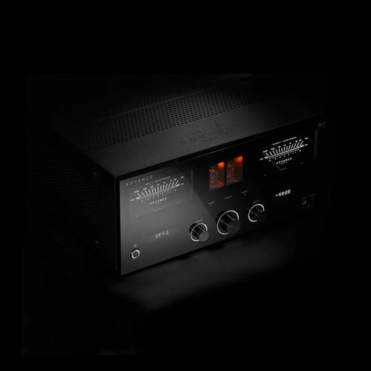 Advance Paris A12 APEX 30th Anniversary Limited Edition integrated amplifier front panel