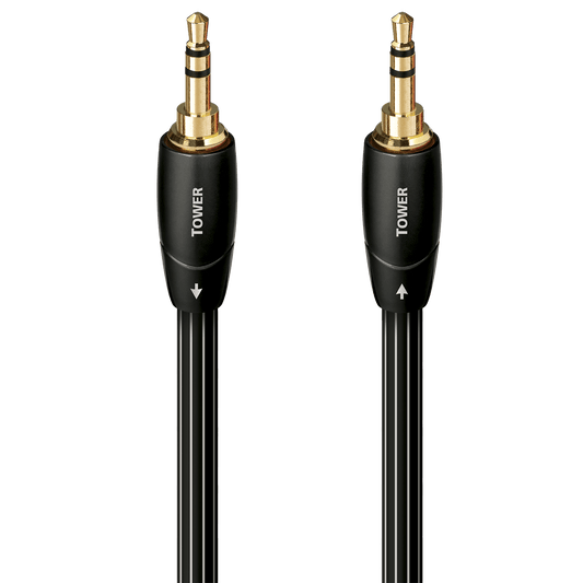 AudioQuest Tower 3.5mm Aux Cable – Male to Male Stereo Interconnect