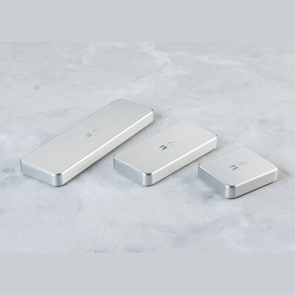 DPII-05545-S Silver finish (4.5” x 5.5” x 0.7”) Damping plates ideal for lighter electronics