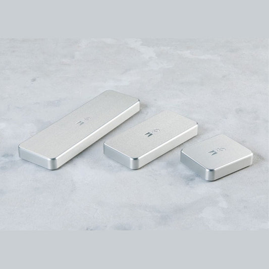 DPII-05545-S Silver finish (4.5” x 5.5” x 0.7”) Damping plates ideal for lighter electronics