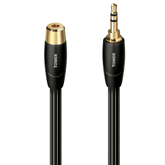 AudioQuest Angel 3.5mm Aux Extension Cable – Male to Female Stereo Interconnect