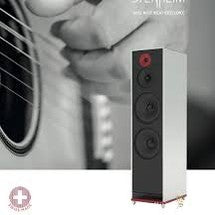 Stenheim Alumine 3 NEW in Light grey with red tweeter
