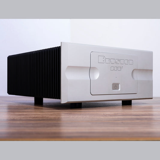 Bryston 28B Cubed Mono Amplifier (19") 120V 1 pair store demo in silver