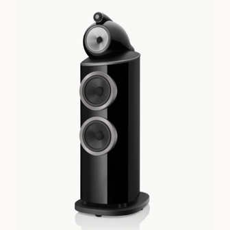 Bowers & Wilkins 802 D4 Speaker White & Walnut