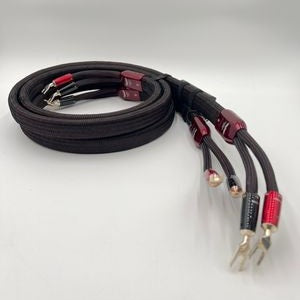 AudioQuest Firebird Speaker cable 7’ (ZERO) spade. ( Store Demo price upon request )