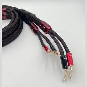 AudioQuest Firebird Speaker cable 7’ (ZERO) spade. ( Store Demo price upon request )