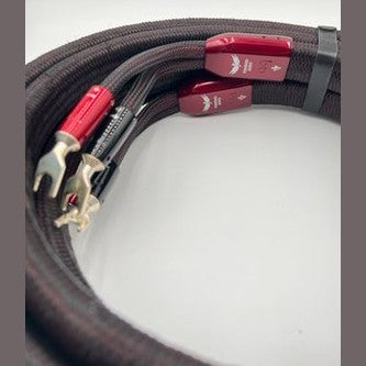 AudioQuest Firebird Speaker cable 7’ (ZERO) spade. ( Store Demo price upon request )