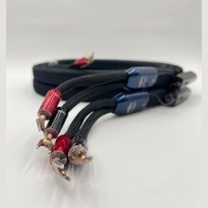 Audio quest thunderbird speaker cable 9' (ZERO) spade Store Demo call for price.
