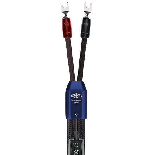 AudioQuest ThunderBird ZERO Speaker Cable w/ ZERO-Tech for Full-Range or Treble