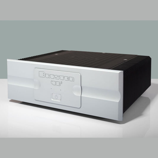 Bryston 4B Cubed Dual-Mono Amplifier Silver (17") 120V