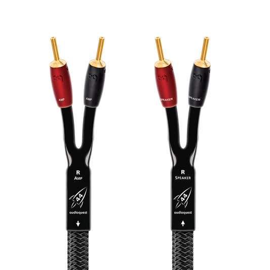 AudioQuest Rocket 44 Full-Range Speaker Cable w/ SureGrip 500 Connectors