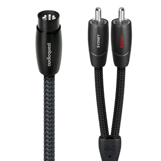 AudioQuest Sydney 5 Pin DIN > RCA Audio Interconnect Cable
