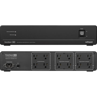 AudioQuest PowerQuest 303 Power Conditioner - 12-Outlet Surge Protector