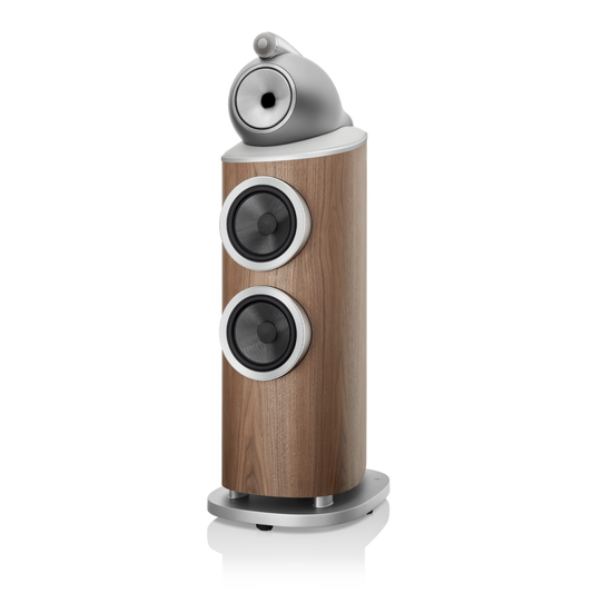Bowers & Wilkins 802 D4 Speaker White & Walnut (Demo)