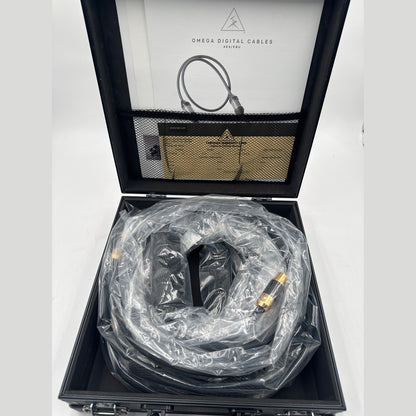 Shunyata Research Omega Black/Gold 4m 1 pair XLR Interconnect