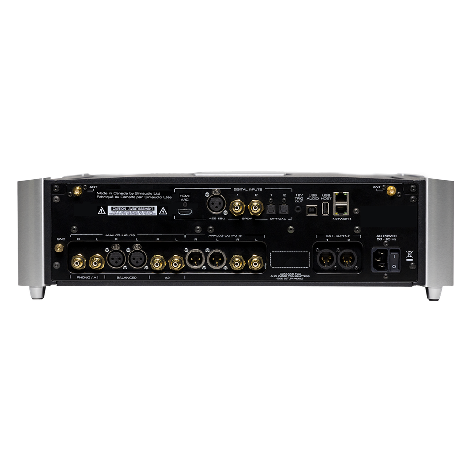 Simaudio 891 Network player preamplifier with Phono stage