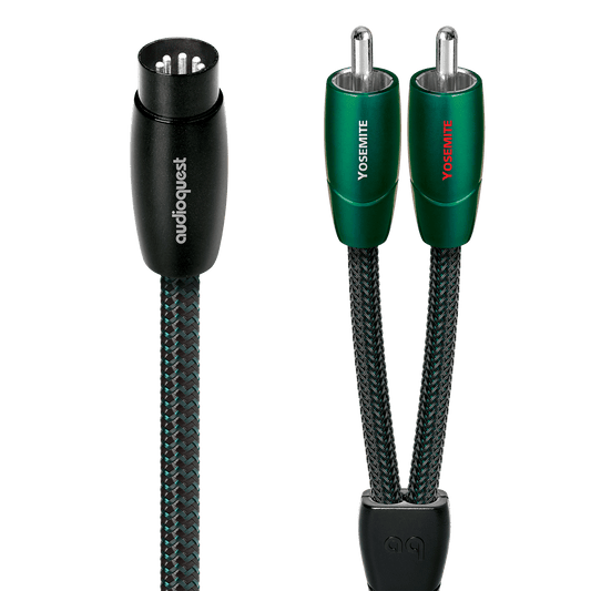 AudioQuest Yosemite 5 Pin DIN > RCA Audio Interconnect Cable