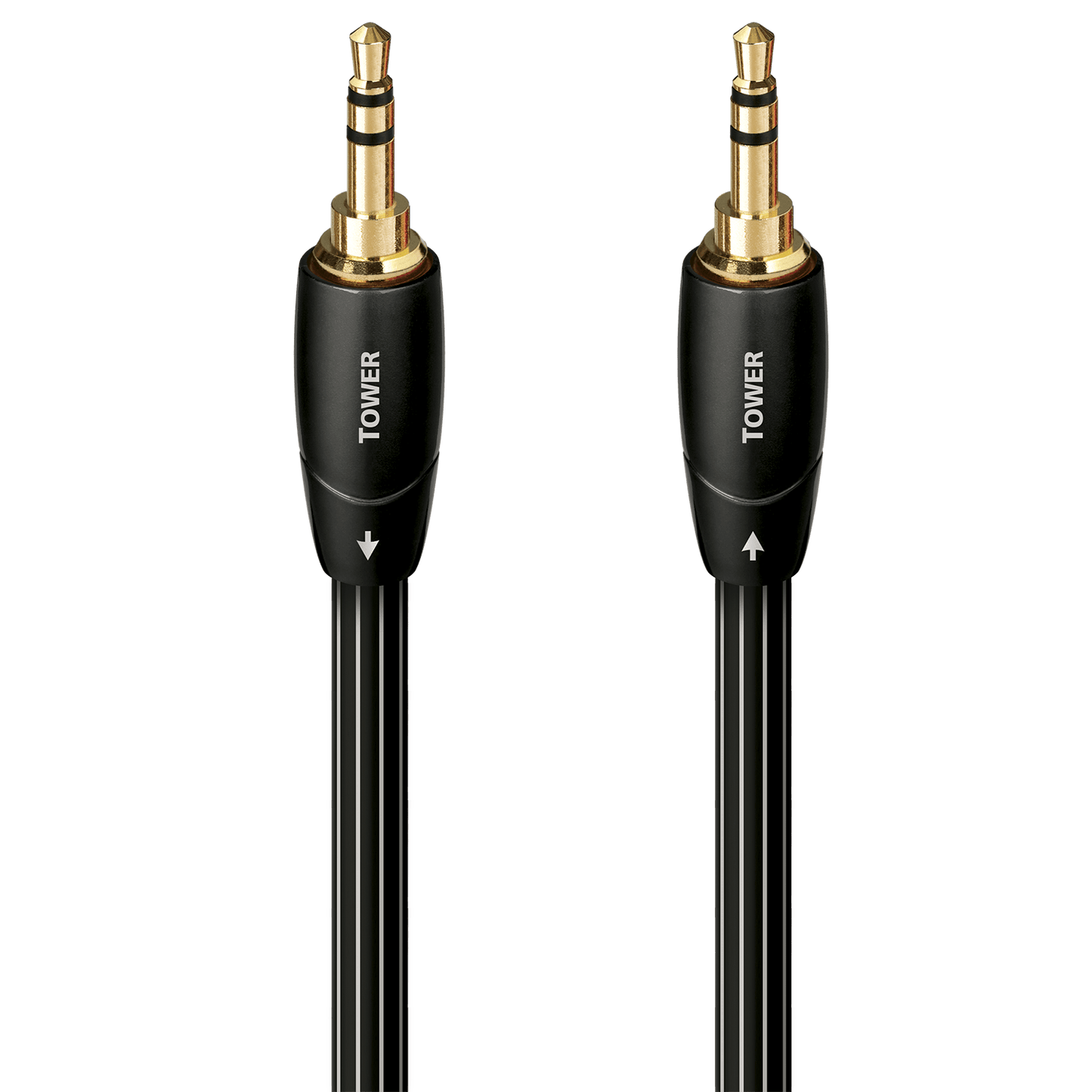 AudioQuest Tower 3.5mm Aux Cable – Male to Male Stereo Interconnect