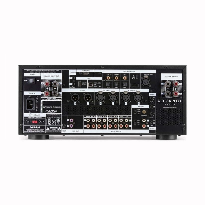Advance Paris A12 APEX Integrated Amplifier - Sunny Components Inc.