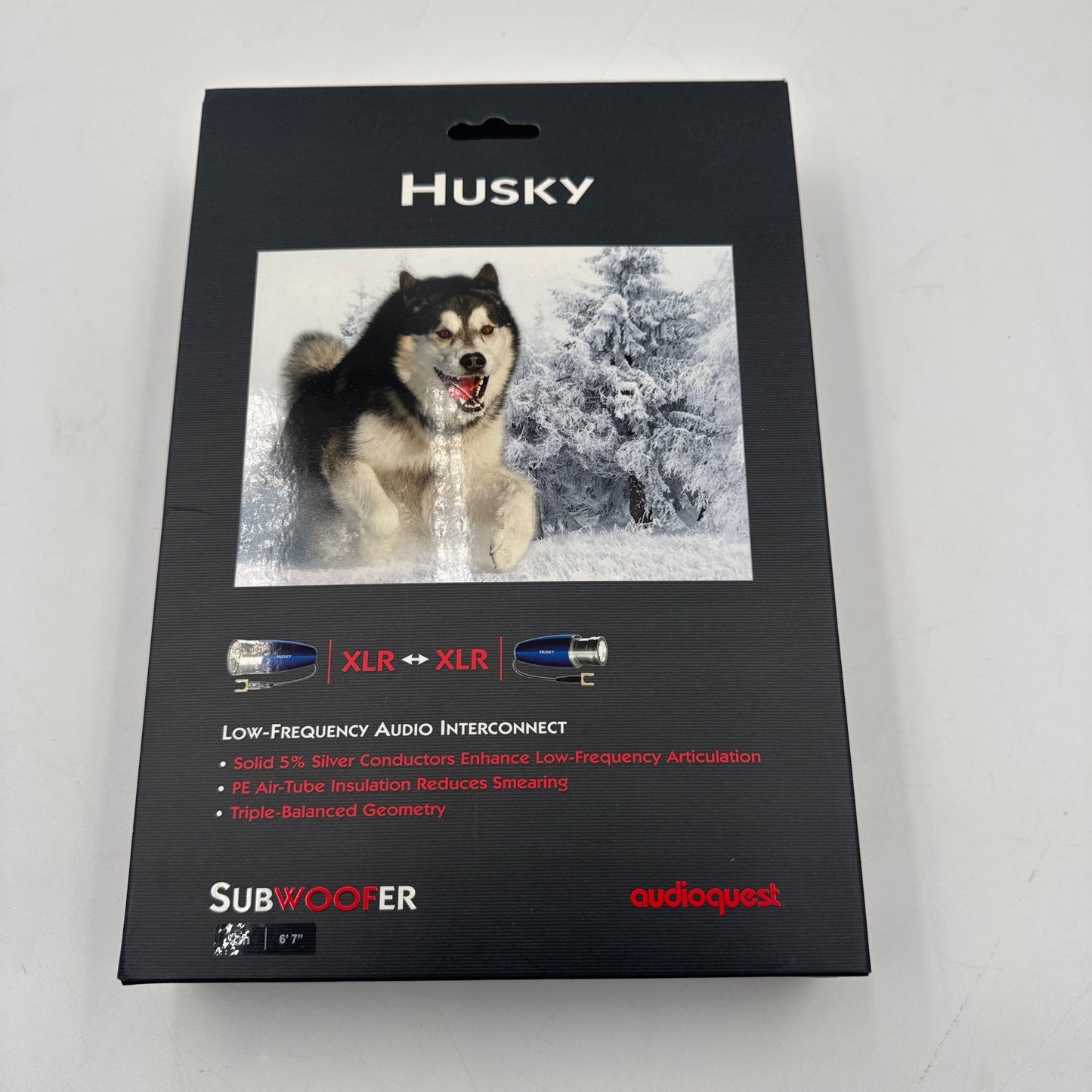 AudioQuest Husky XLR 2m Subwoofer cable