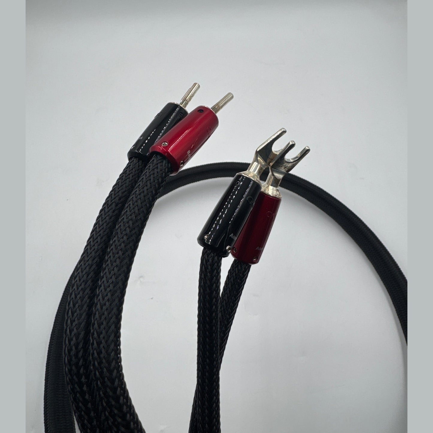 AudioQuest Dragon Bass speaker cable 2m (Spade<Banana) - Sunny Components Inc.
