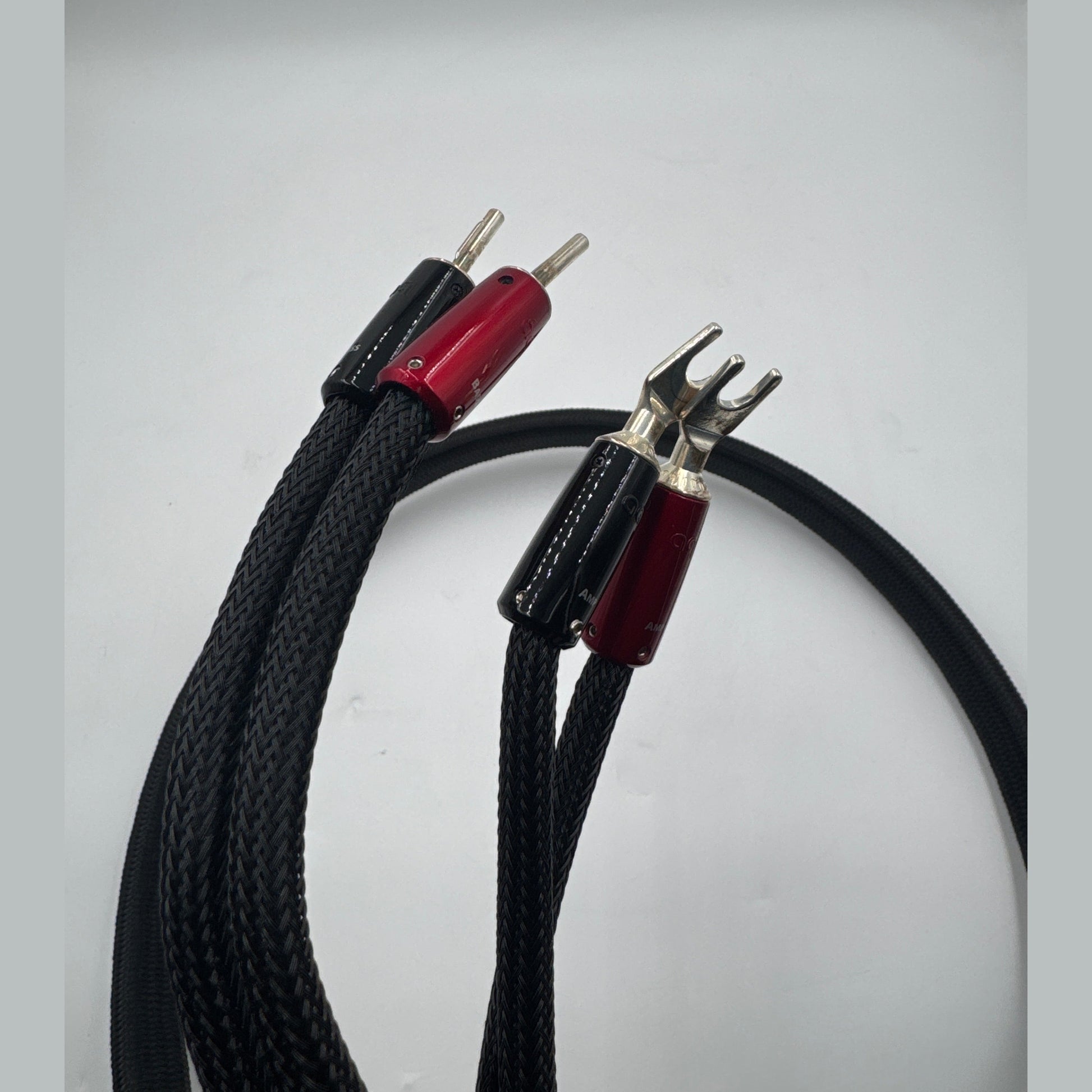 AudioQuest Dragon Bass speaker cable 2m (Spade<Banana) - Sunny Components Inc.