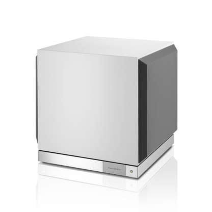 Bowers and Wilkins DB1D white subwoofers in stock. store Demonstration models