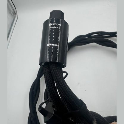 Audioquest Dragon Source braided Power cord C15 3m