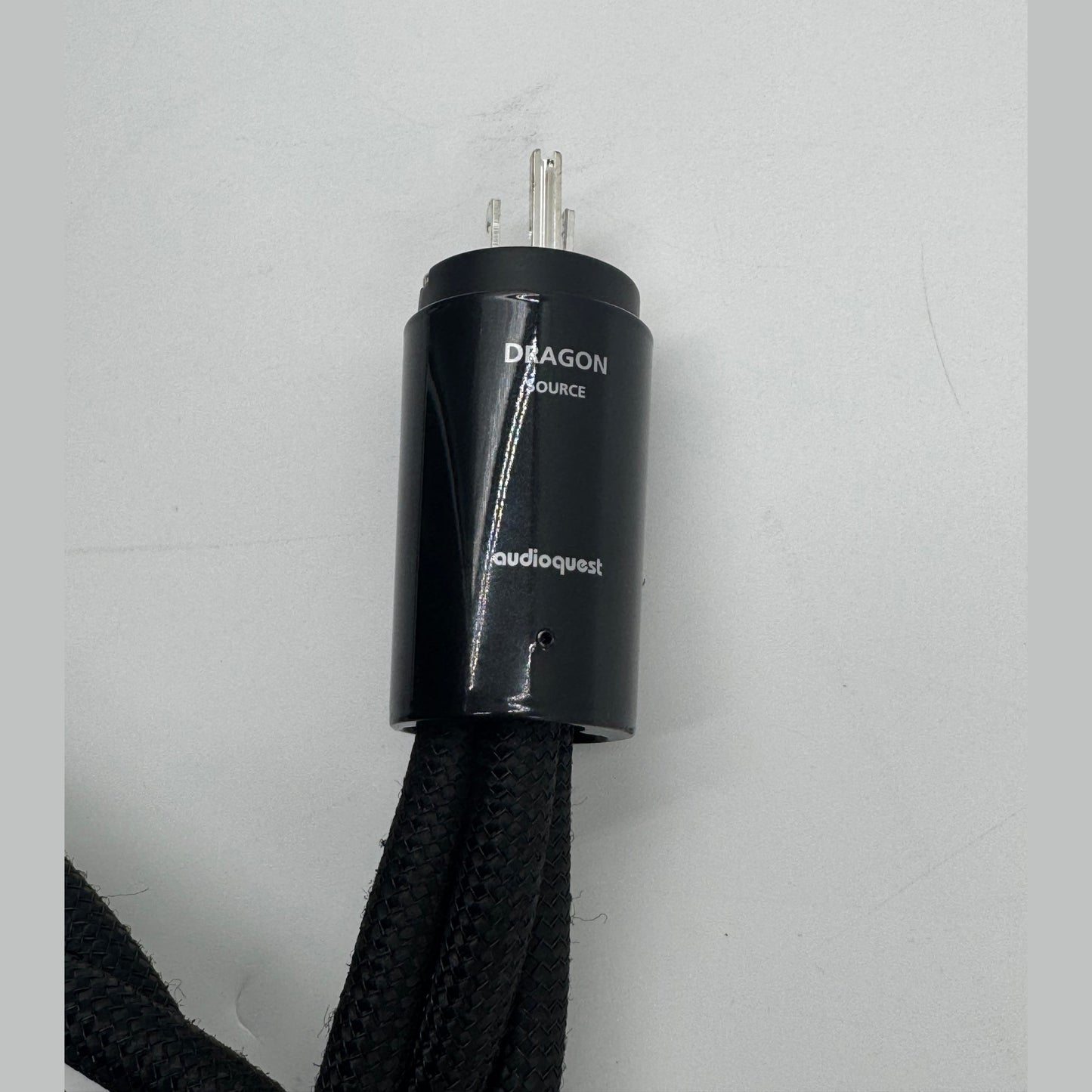 AudioQuest Dragon 15 AMP Source 1 Meter braided cable - Sunny Components Inc.