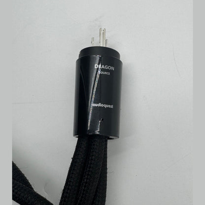 AudioQuest Dragon 15 AMP Source 1 Meter braided cable - Sunny Components Inc.