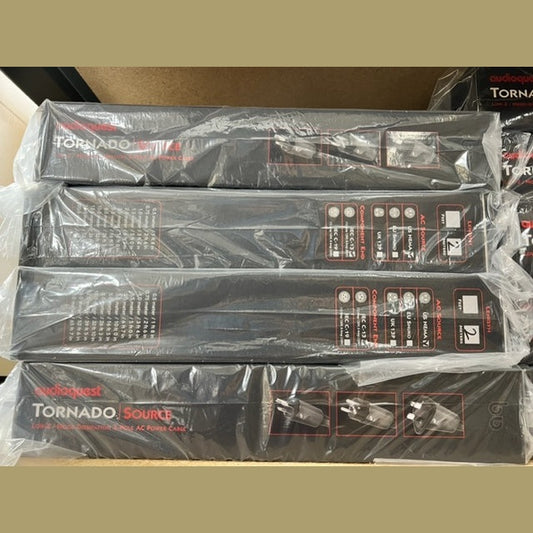 AudioQuest 2 meter NRG Tornado Source Cable IEC13 USA Braided