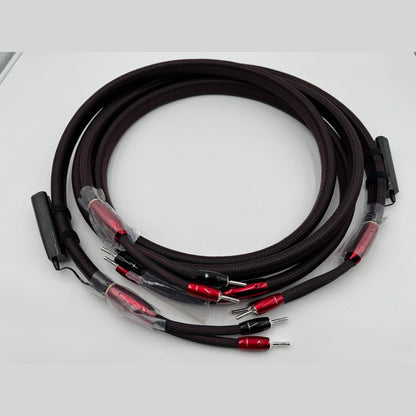 AudioQuest Redwood Speaker cable 4 ft length 1 pair spade > Spade.