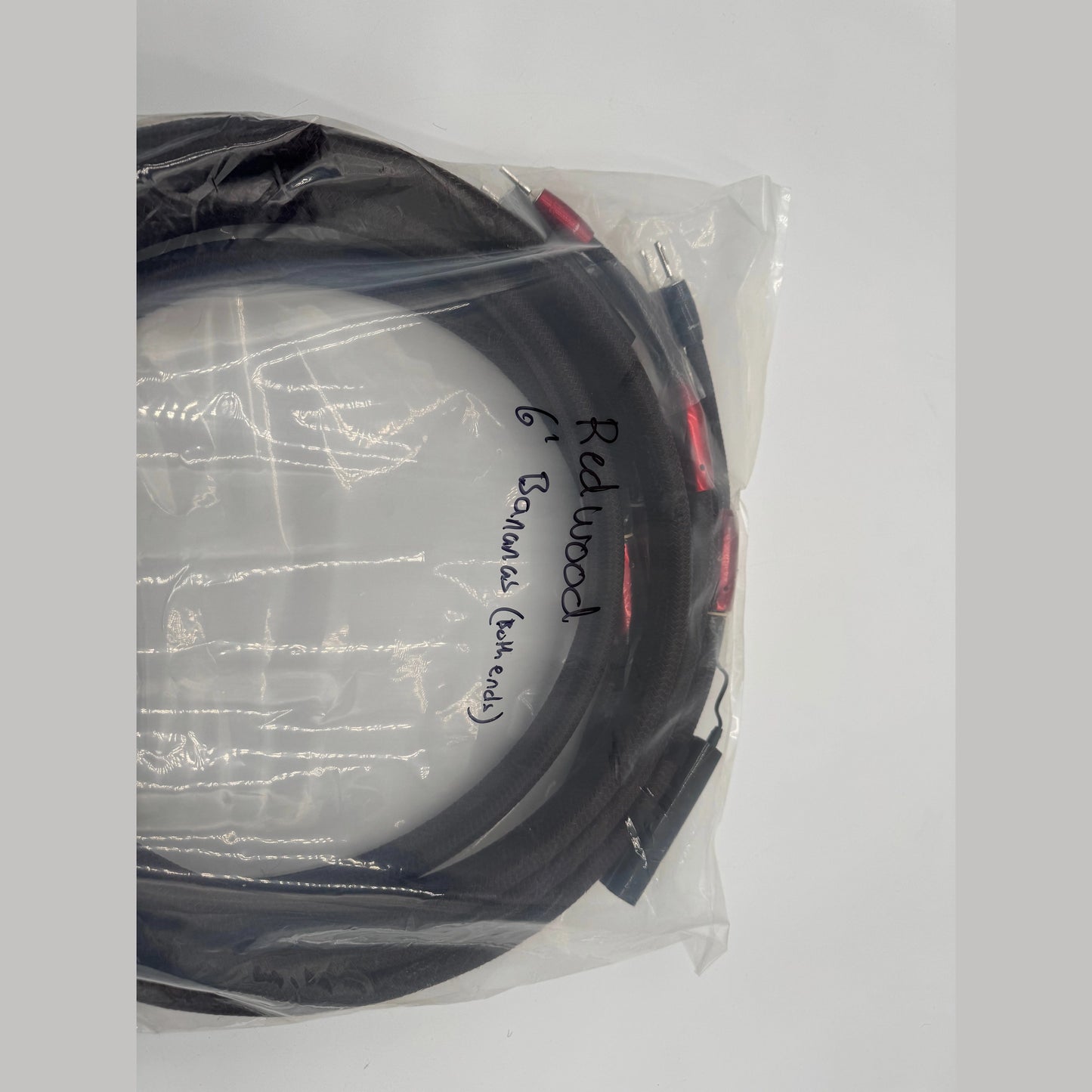 AudioQuest Redwood Speaker cable 4 ft length 1 pair spade > Spade.