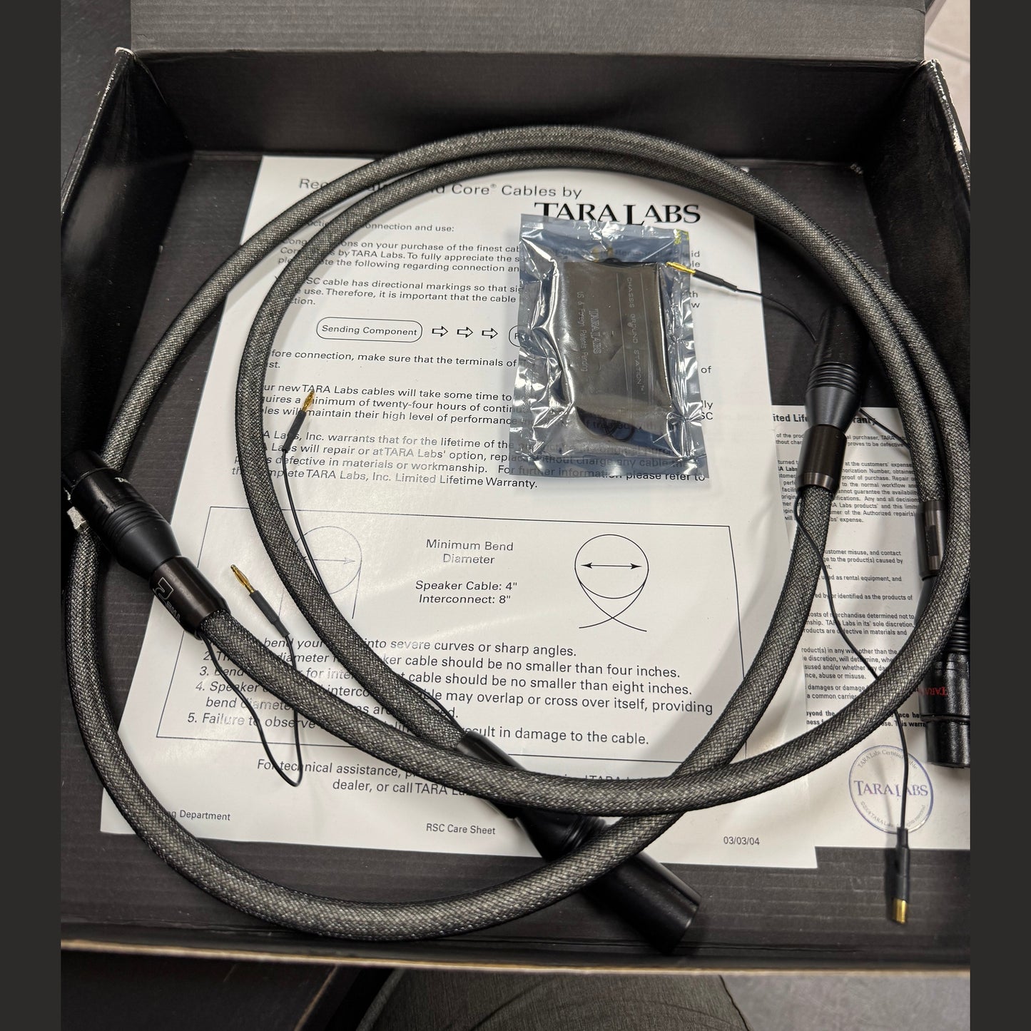 Tara Labs The 2 Interconnect Cable - 1 Meter, XLR