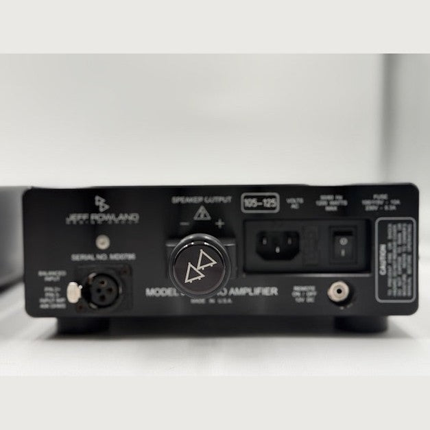 Jeff Rowland Model 501 Monaural Amplifiers 1 Pair Pre-loved