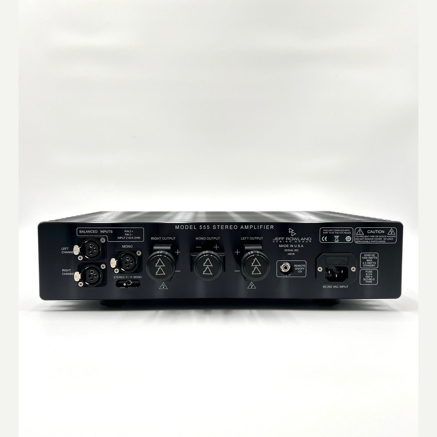 Jeff Rowland 555 Amplifier