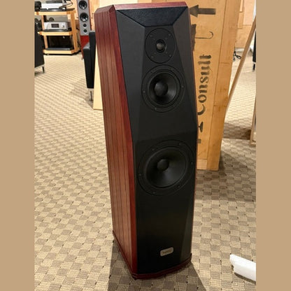 Peak Consult Empress Signature Loudspeakers Mahogany Finish Pre-owned (Pre-Owned)